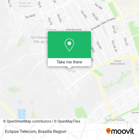 Eclipse Telecom map