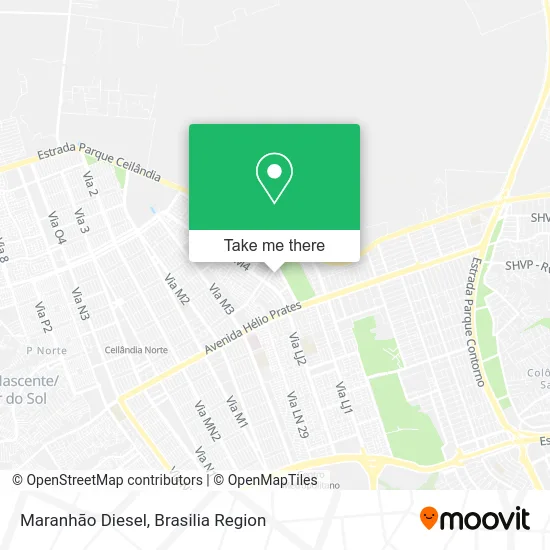 Maranhão Diesel map