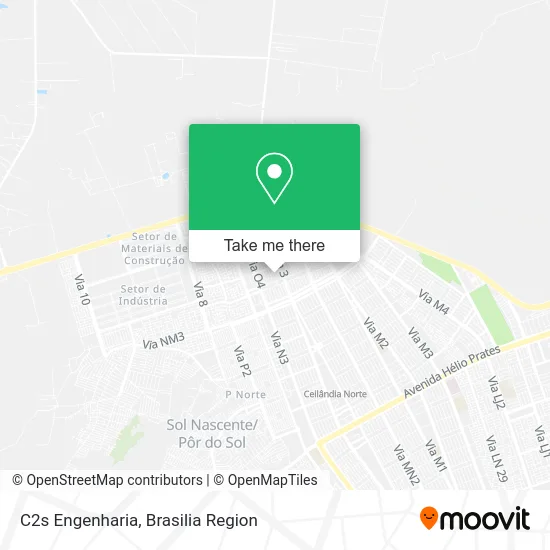 C2s Engenharia map