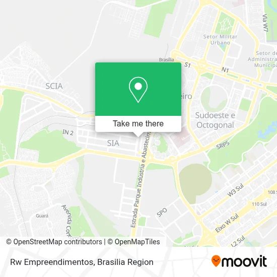 Rw Empreendimentos map