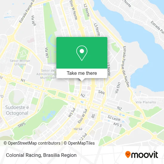Colonial Racing map