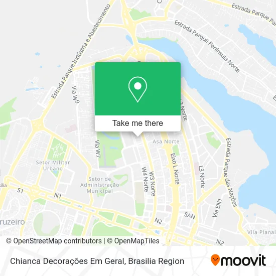 Chianca Decorações Em Geral map