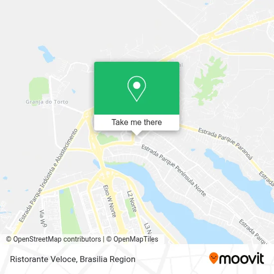 Ristorante Veloce map