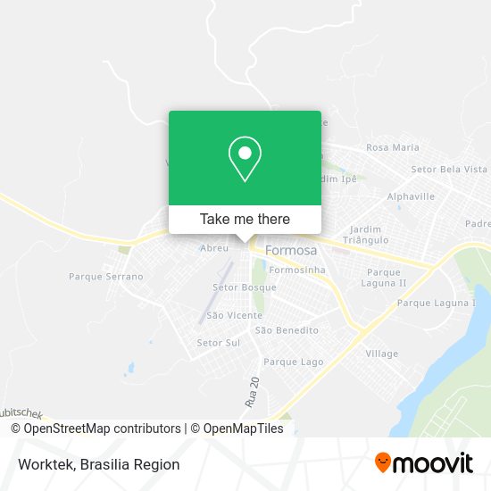 Worktek map