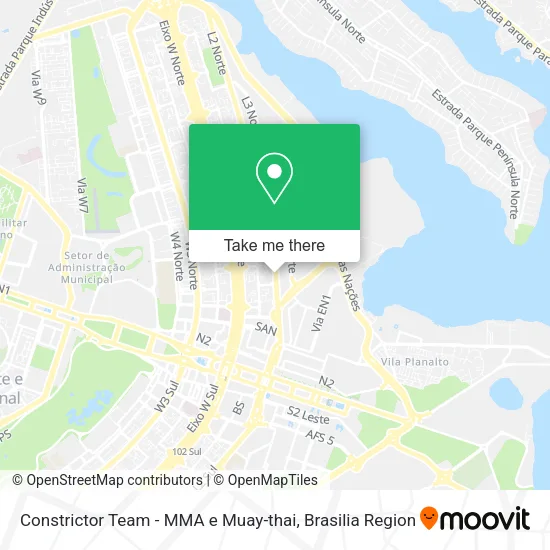 Constrictor Team - MMA e Muay-thai map
