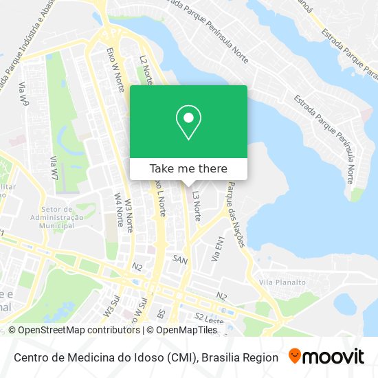 Centro de Medicina do Idoso (CMI) map