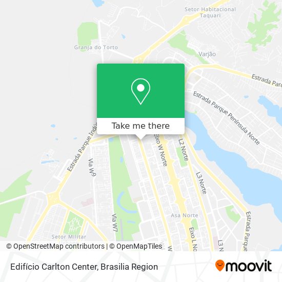 Edifício Carlton Center map