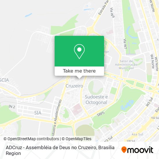 ADCruz - Assembléia de Deus no Cruzeiro map