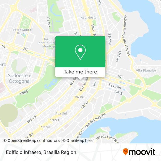 Edifício Infraero map