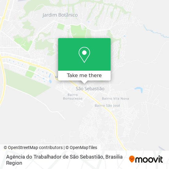 Agência do Trabalhador de São Sebastião map