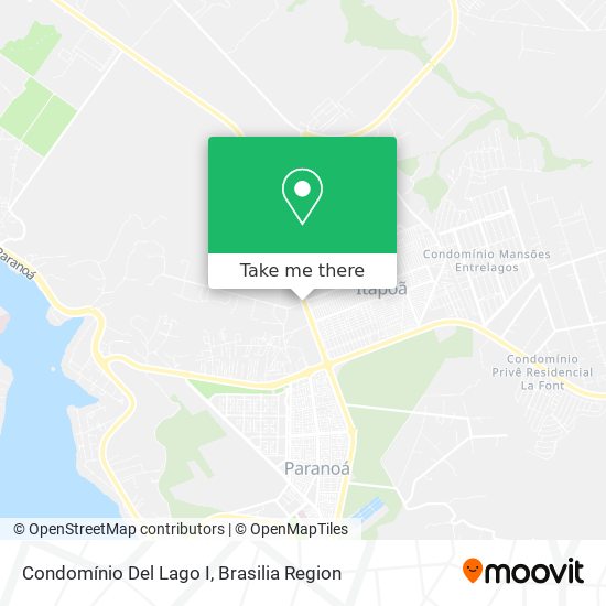 Condomínio Del Lago I map