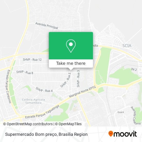 Supermercado Bom preço map