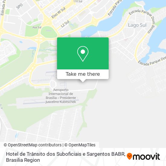 Hotel de Trânsito dos Suboficiais e Sargentos BABR map