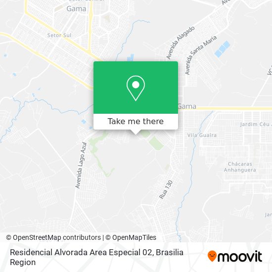 Residencial Alvorada Area Especial 02 map