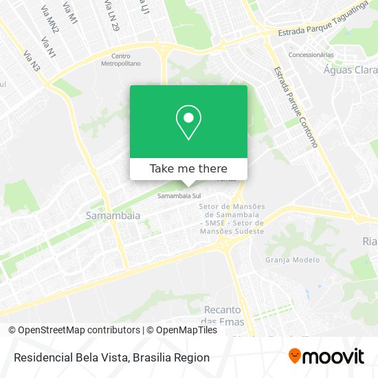 Residencial Bela Vista map