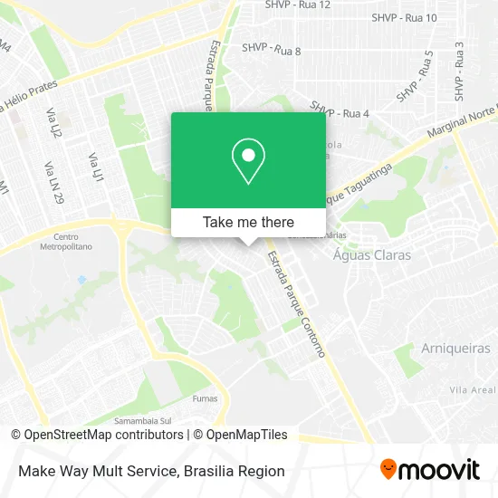 Make Way Mult Service map