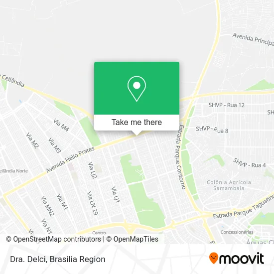 Dra. Delci map