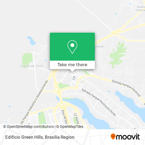 Edifício Green Hills map