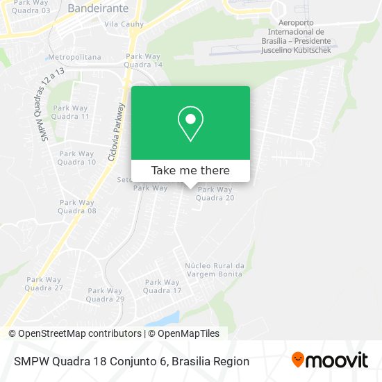 SMPW Quadra 18 Conjunto 6 map