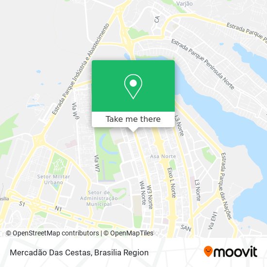 Mercadão Das Cestas map