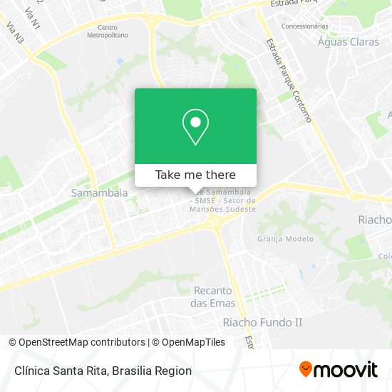 Clínica Santa Rita map