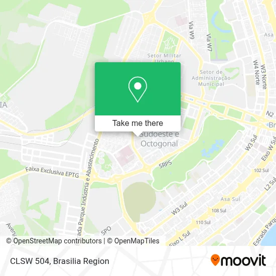 CLSW 504 map