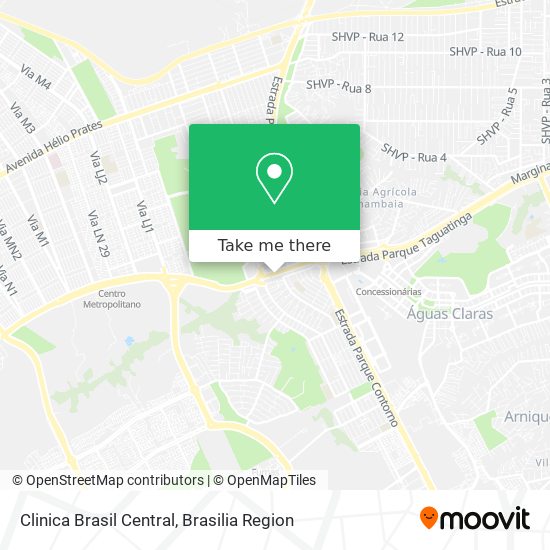 Clinica Brasil Central map