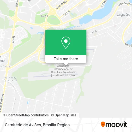 Cemitério de Aviões map