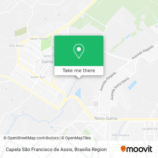 Capela São Francisco de Assis map