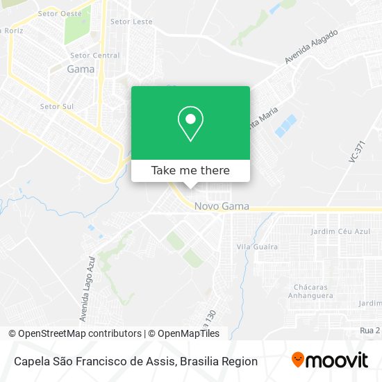 Capela São Francisco de Assis map