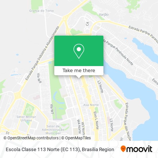 Escola Classe 113 Norte (EC 113) map