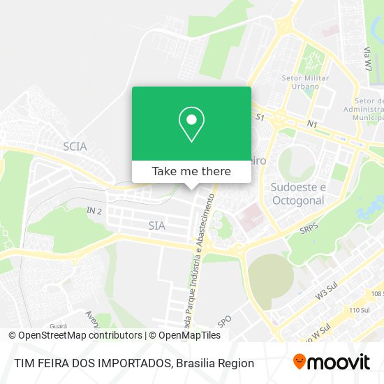 TIM FEIRA DOS IMPORTADOS map