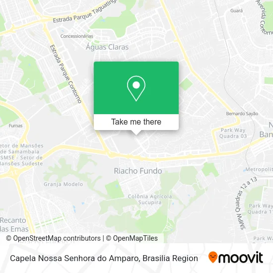 Capela Nossa Senhora do Amparo map