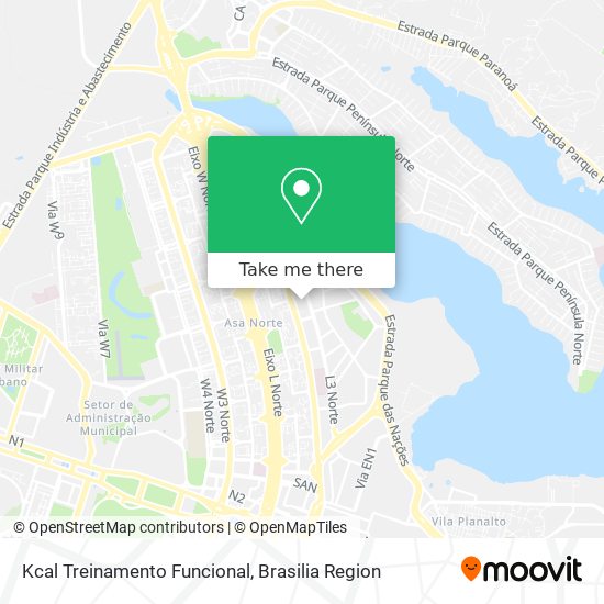 Kcal Treinamento Funcional map