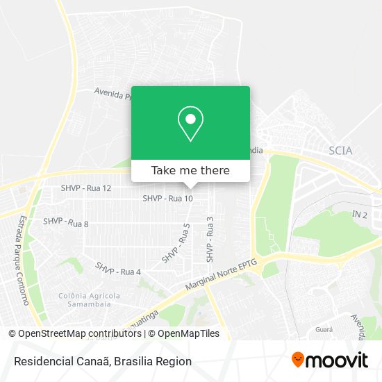 Residencial Canaã map