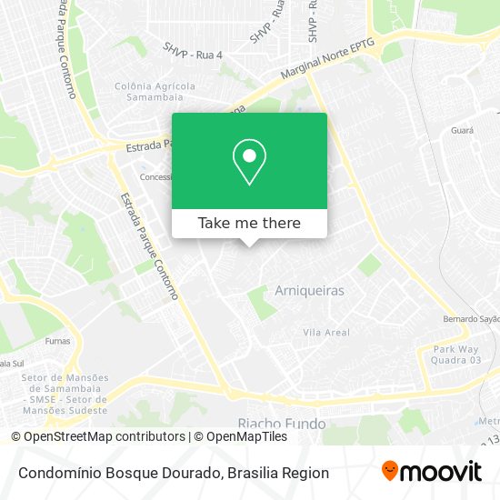 Condomínio Bosque Dourado map