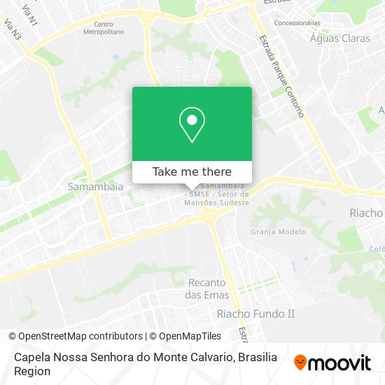 Capela Nossa Senhora do Monte Calvario map