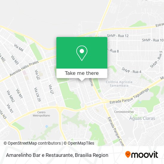 Amarelinho Bar e Restaurante map