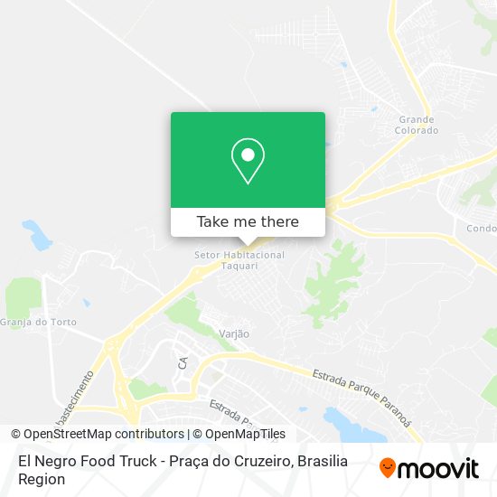 El Negro Food Truck - Praça do Cruzeiro map