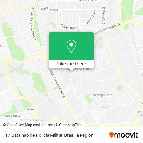 17 Batalhão de Polícia Militar map