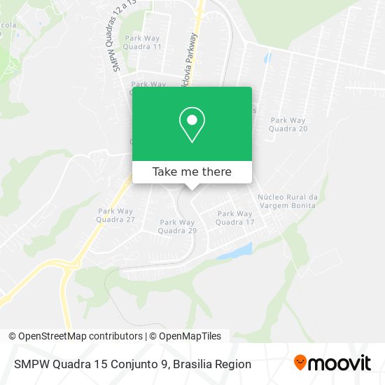 SMPW Quadra 15 Conjunto 9 map
