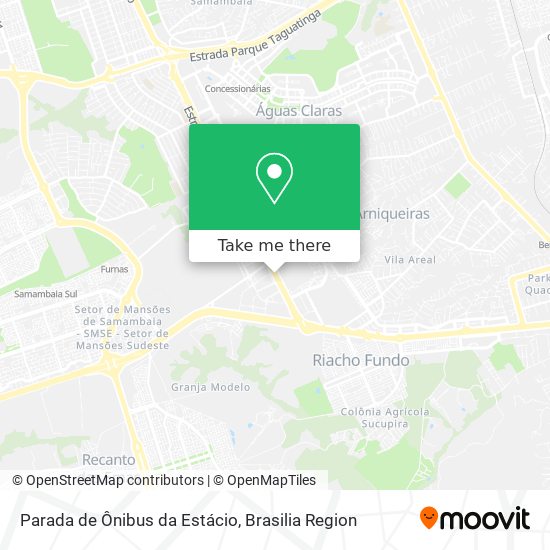 Parada de Ônibus da Estácio map