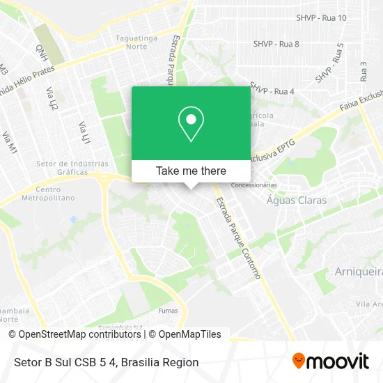 Setor B Sul CSB 5 4 map