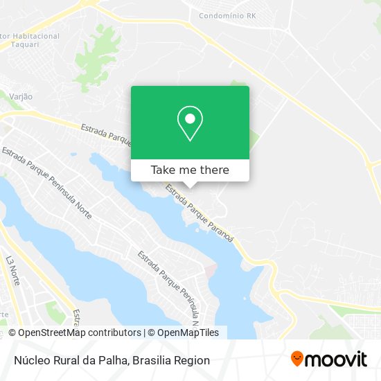 Núcleo Rural da Palha map