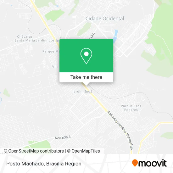 Posto Machado map