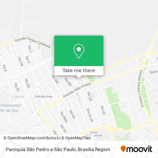 Paróquia São Pedro e São Paulo map