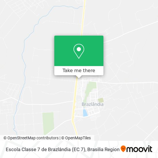 Escola Classe 7 de Brazlândia (EC 7) map