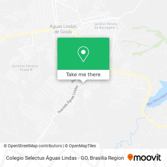 Colegio Selectus Águas Lindas - GO map