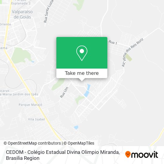 CEDOM - Colégio Estadual Divina Olimpio Miranda map
