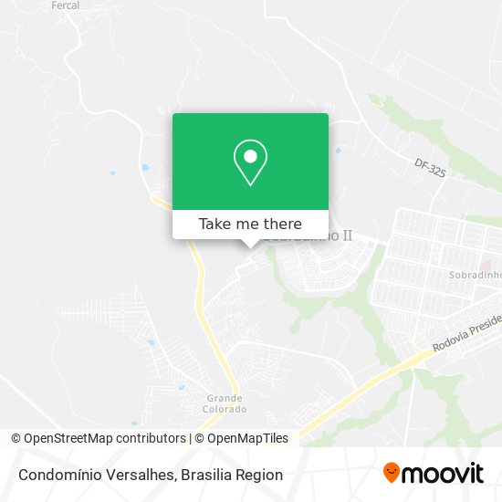 Condomínio Versalhes map